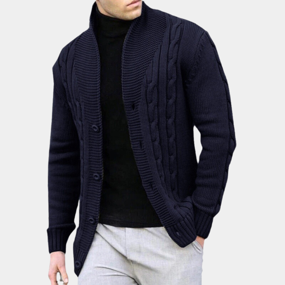 Edoardo | Cardigan a coste elegante per uomo