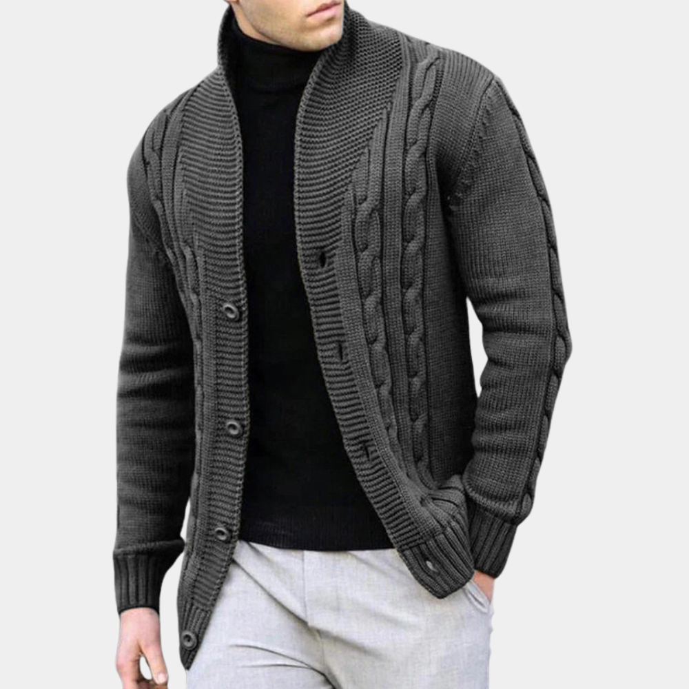 Edoardo | Cardigan a coste elegante per uomo