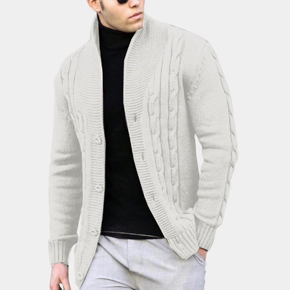 Edoardo | Cardigan a coste elegante per uomo