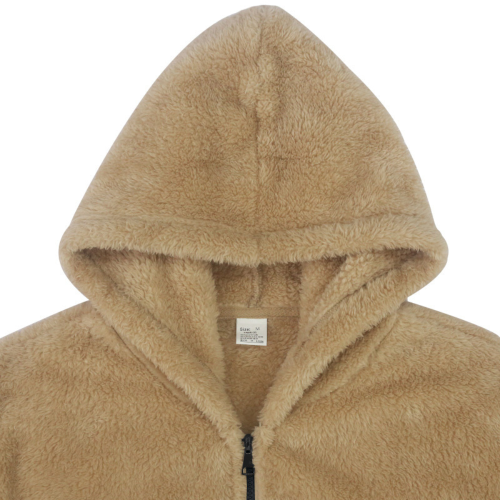 Stefano | Cardigan leggero estivo con cappuccio uomo