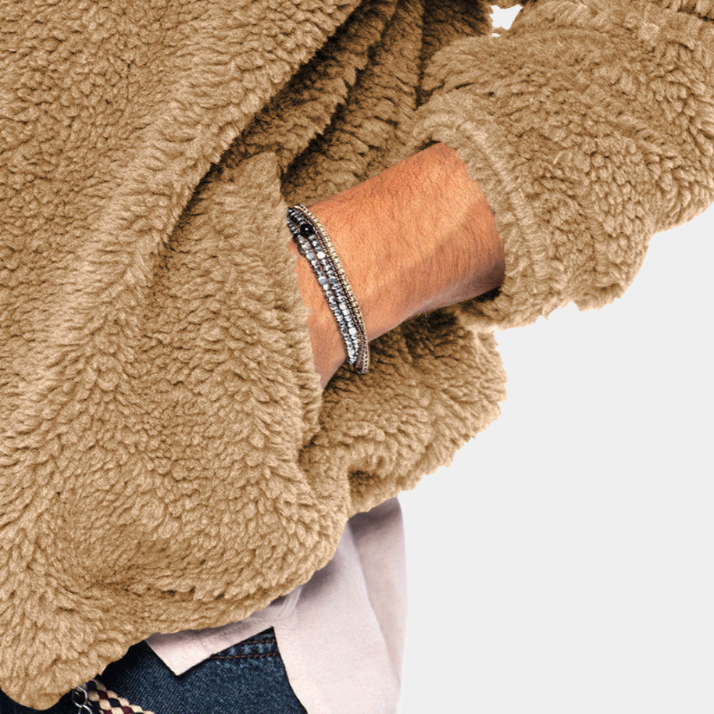 Stefano | Cardigan leggero estivo con cappuccio uomo