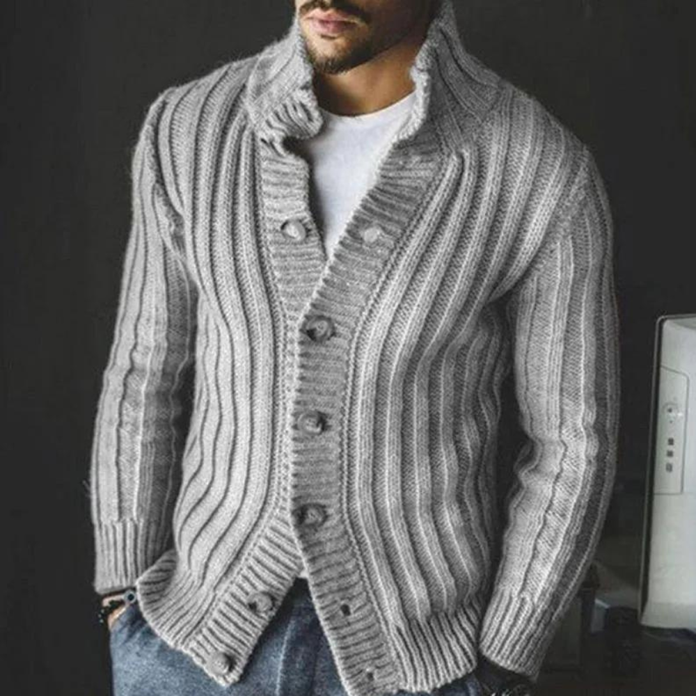 Giorgio | Cardigan invernale elegante per uomo