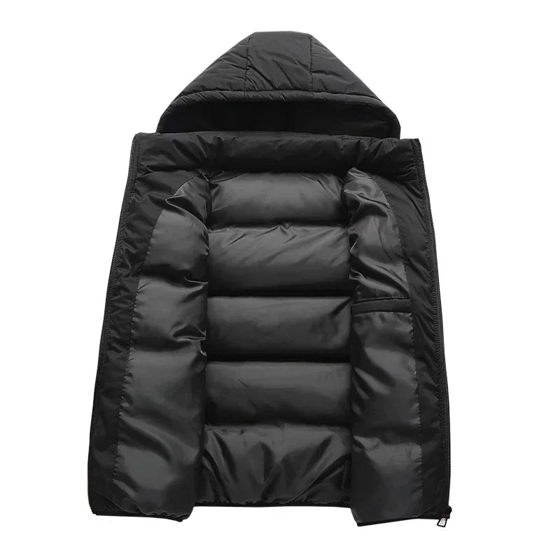 Marco | Gilet con cappuccio rimovibile uomo
