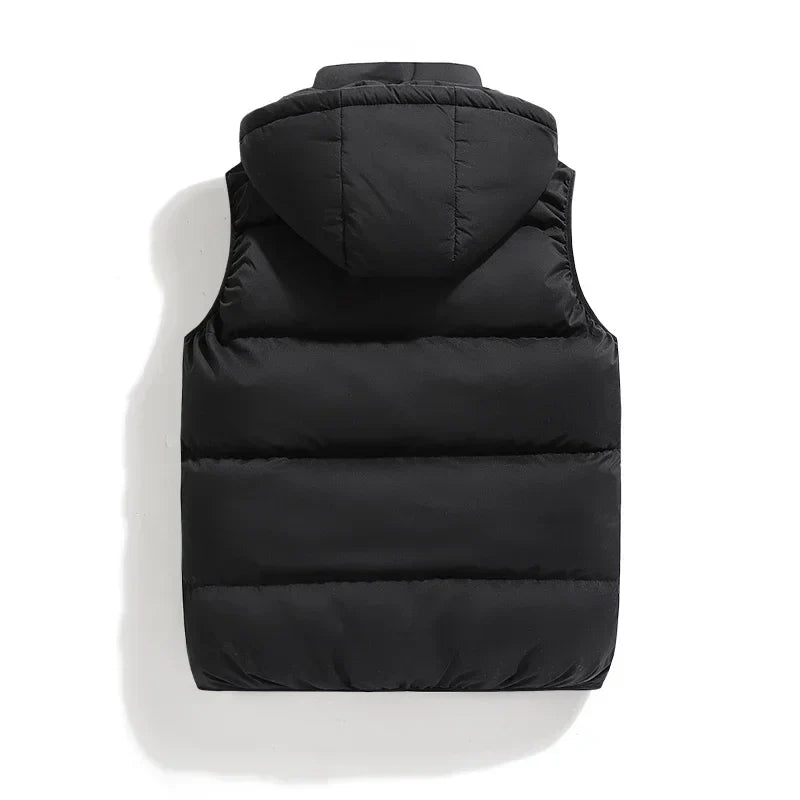 Marco | Gilet con cappuccio rimovibile uomo