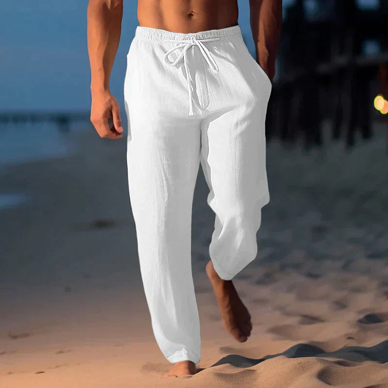 Pantaloni Eleganti in Lino Confortevole