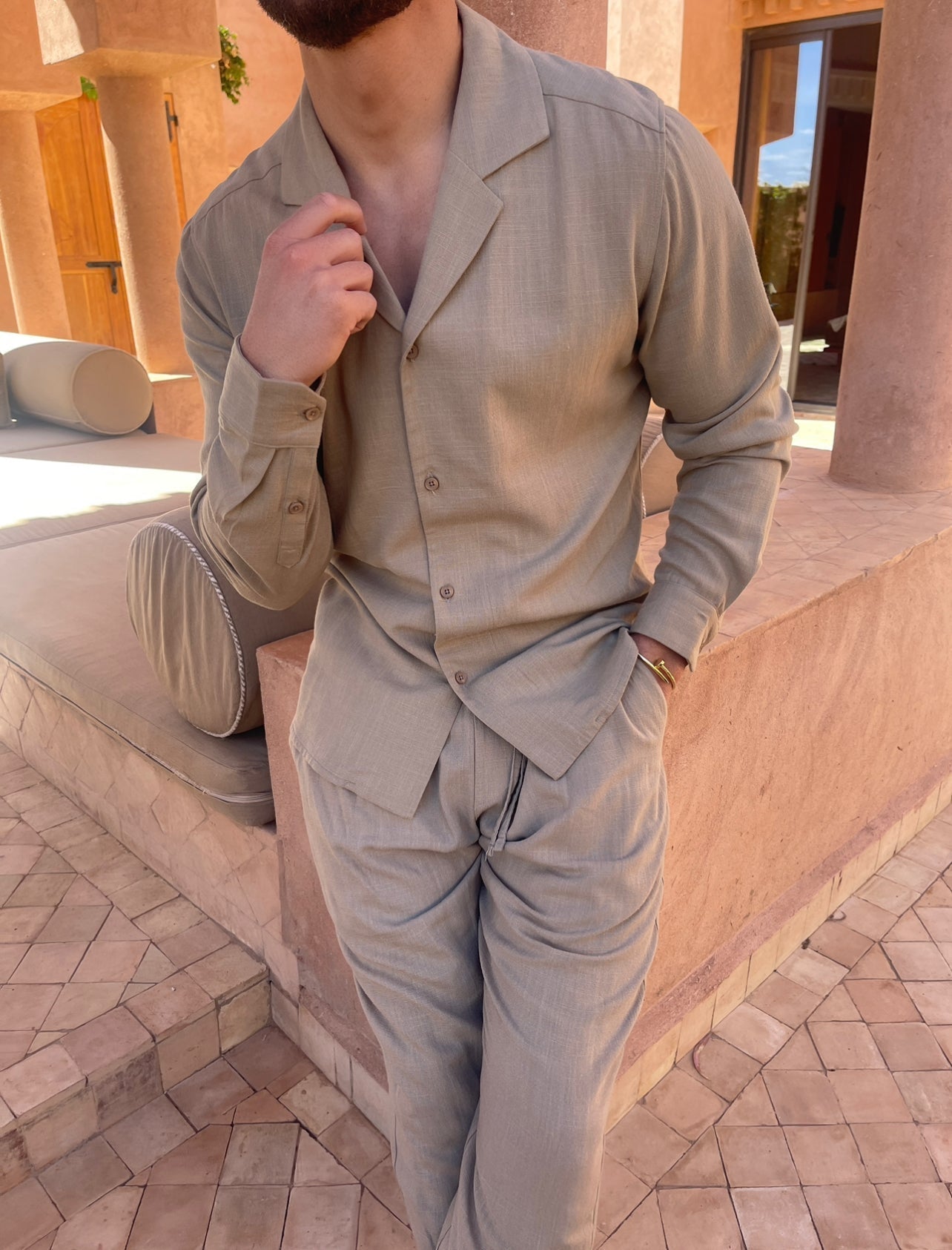 Vestito Elegante in Lino