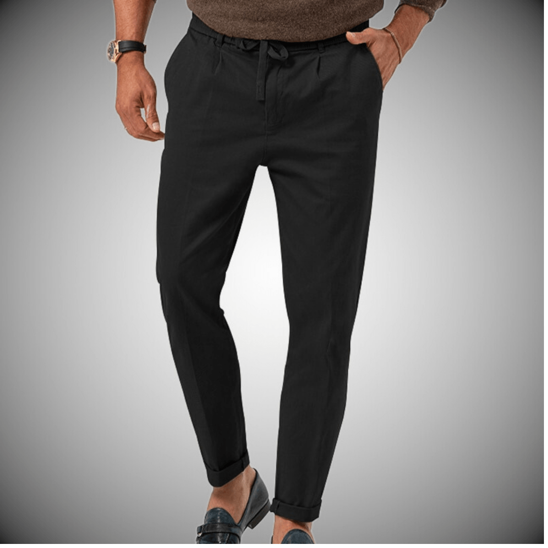 Pantaloni uomo lino alta qualità