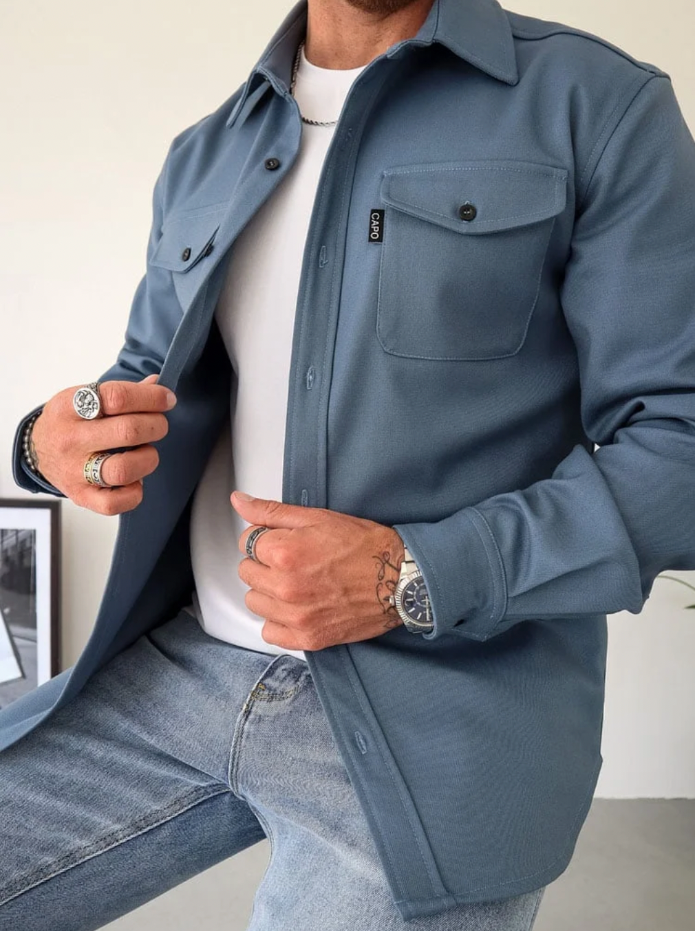 Camicia Stile Moderno e Raffinato