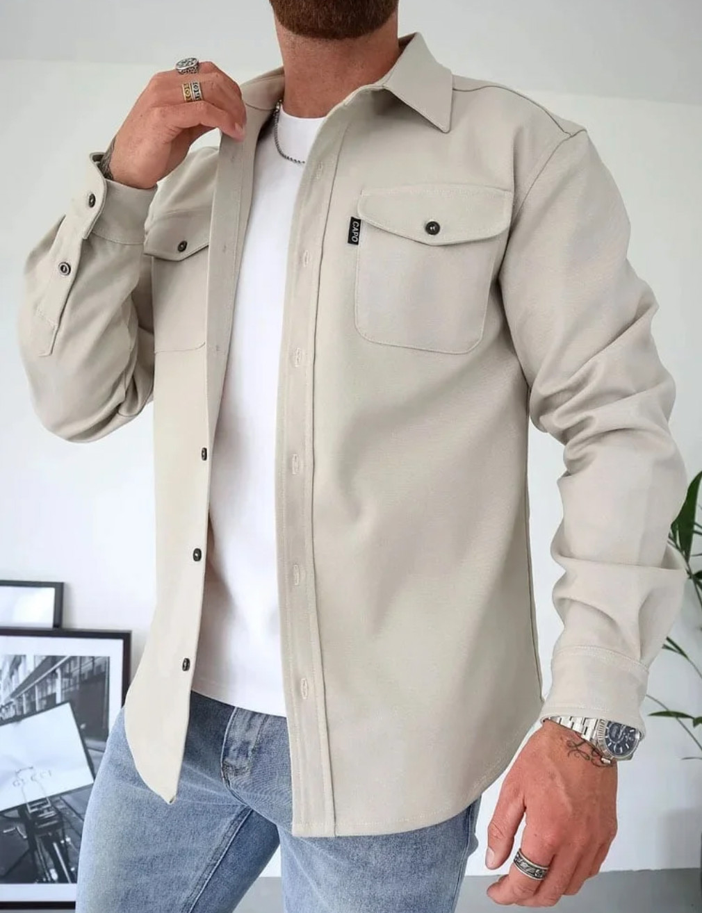 Camicia Stile Moderno e Raffinato