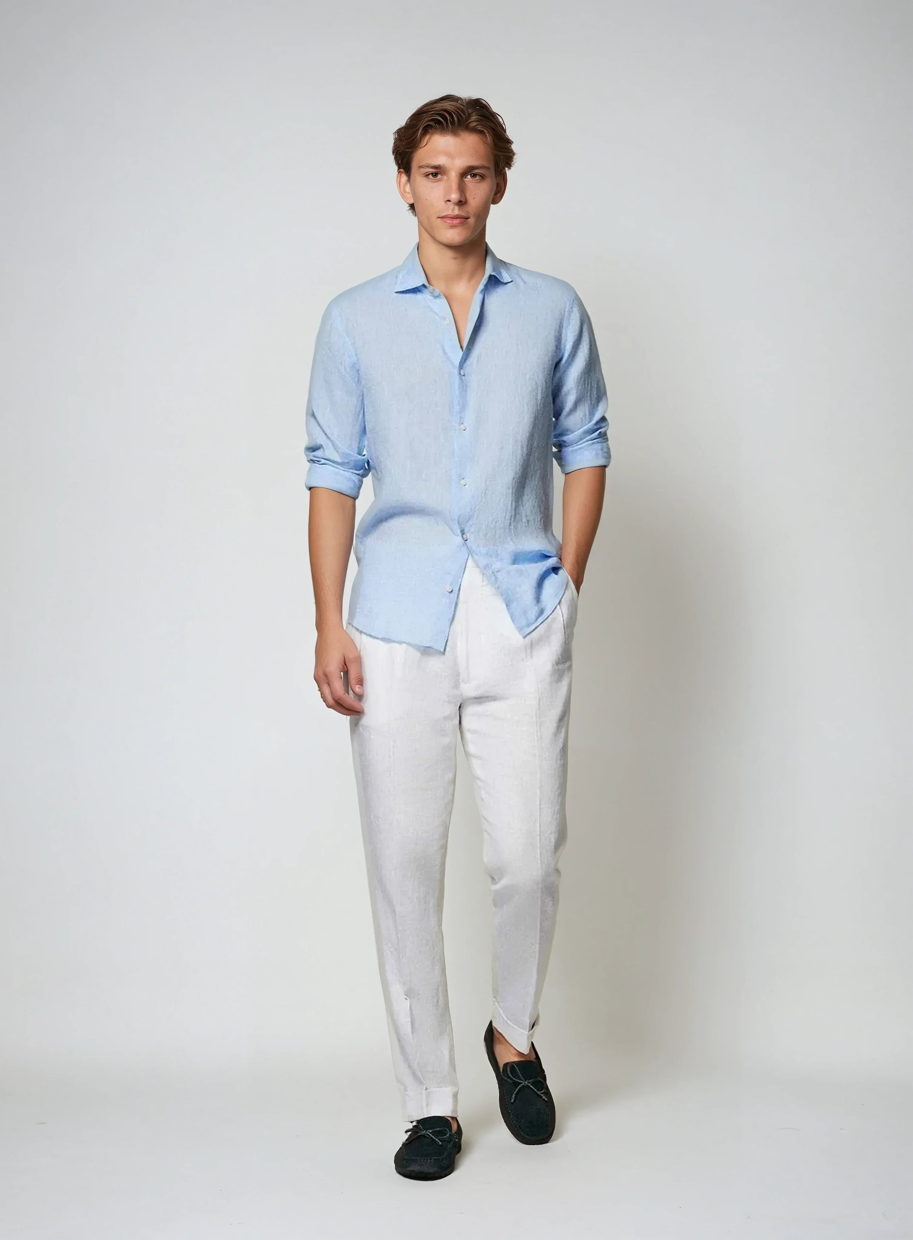 Camicia Leggera in Lino Senza Tempo