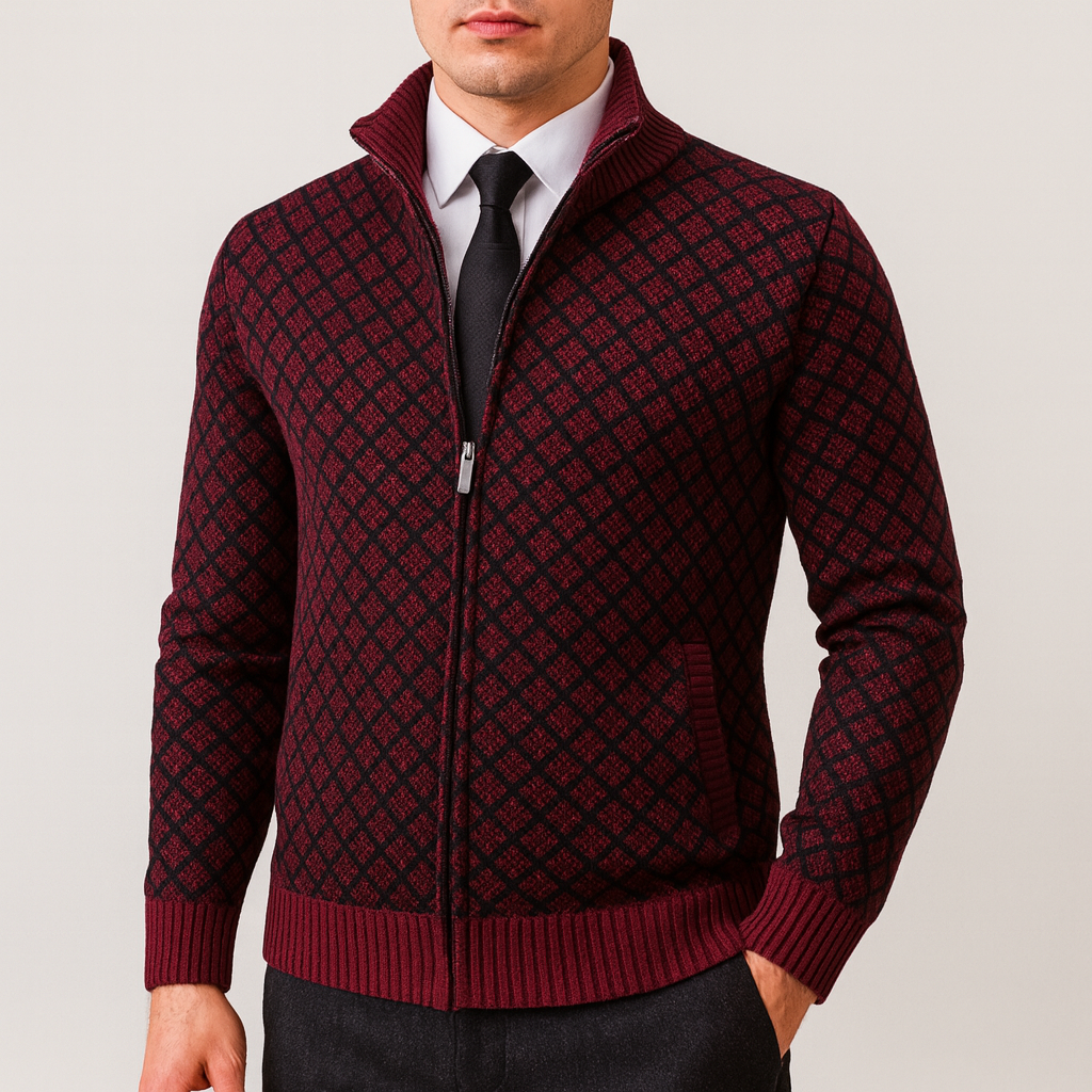 Simone | Cardigan lavorato a maglia per uomo
