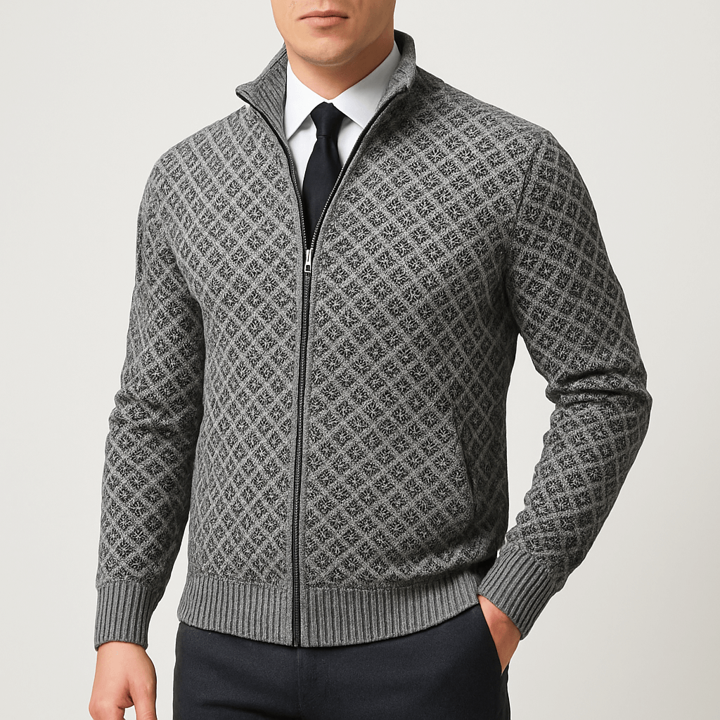 Simone | Cardigan lavorato a maglia per uomo