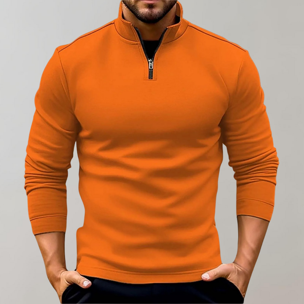Alessandro | Felpe con zip leggere per uomo