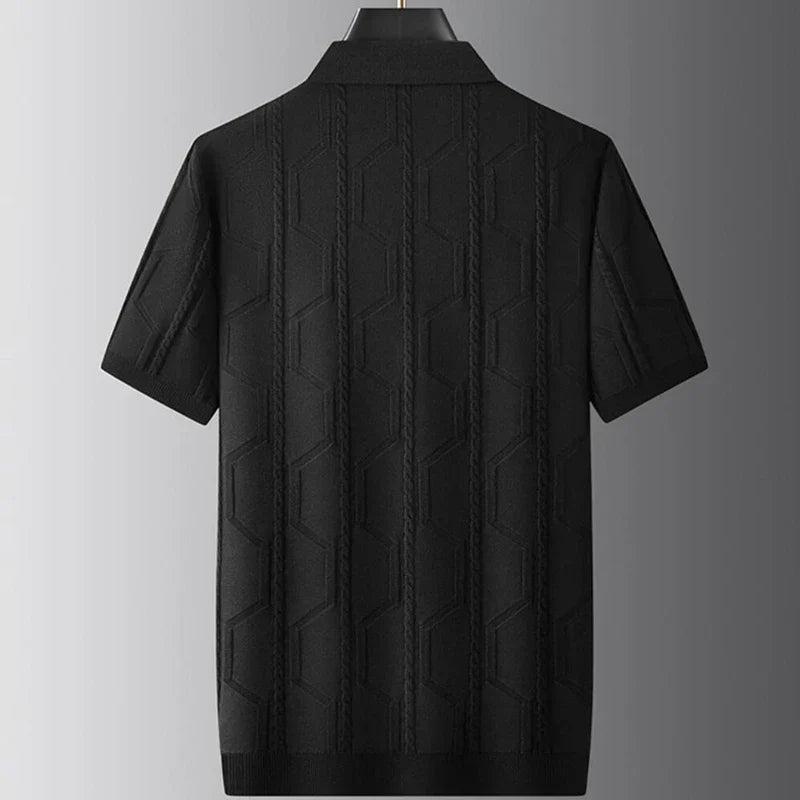 Polo Uomo a Maniche Corte Elegante
