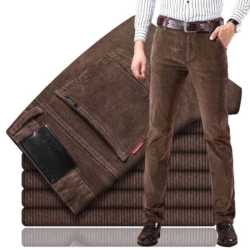 Pantaloni in Corduroy - Stile e Comfort Senza Tempo