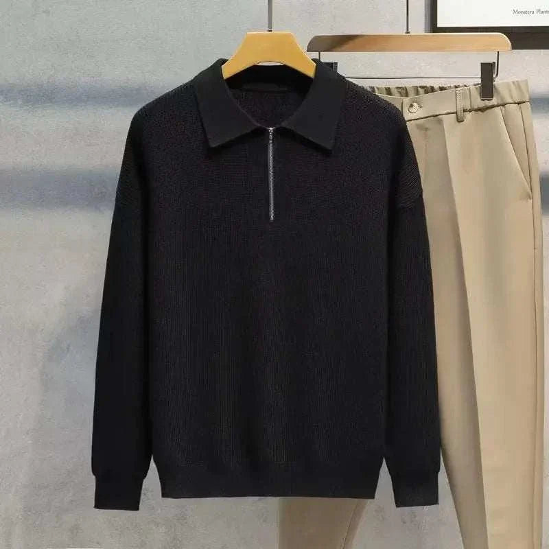 Matteo | Felpa da Uomo con Mezza Zip Elegante