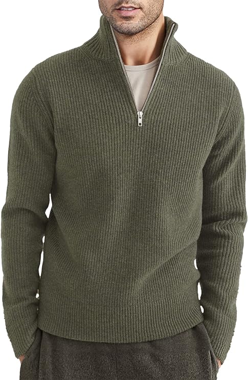 Gabriele | Felpa da Uomo con Zip Stile Italiano