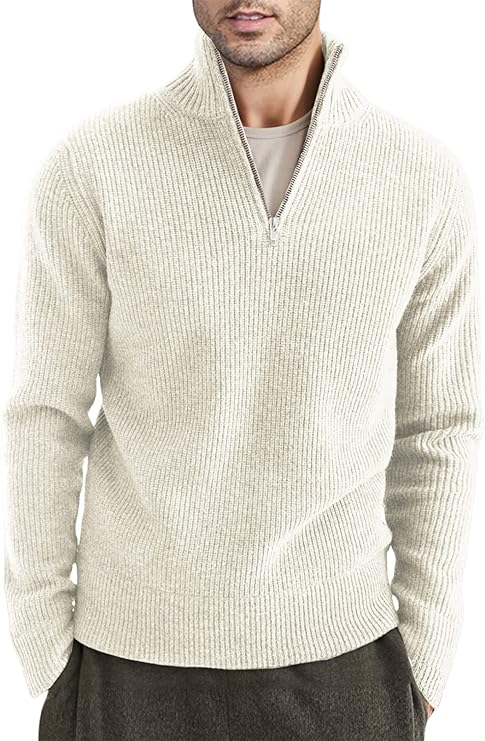 Gabriele | Felpa da Uomo con Zip Stile Italiano