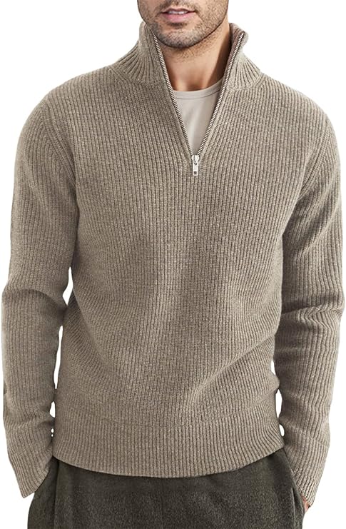 Gabriele | Felpa da Uomo con Zip Stile Italiano