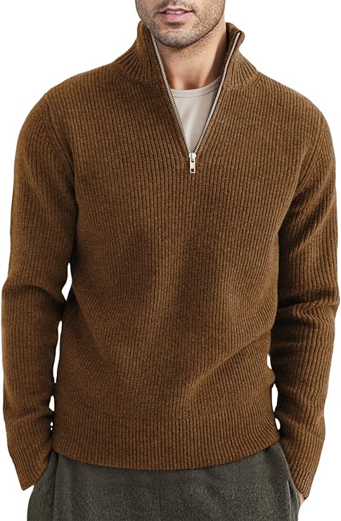 Gabriele | Felpa da Uomo con Zip Stile Italiano