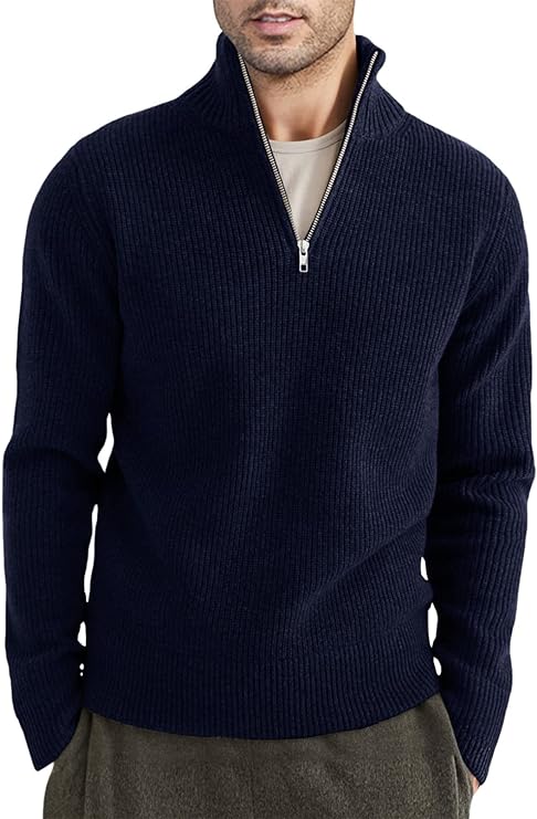 Gabriele | Felpa da Uomo con Zip Stile Italiano