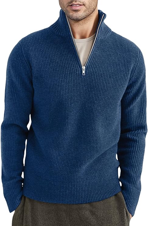 Gabriele | Felpa da Uomo con Zip Stile Italiano