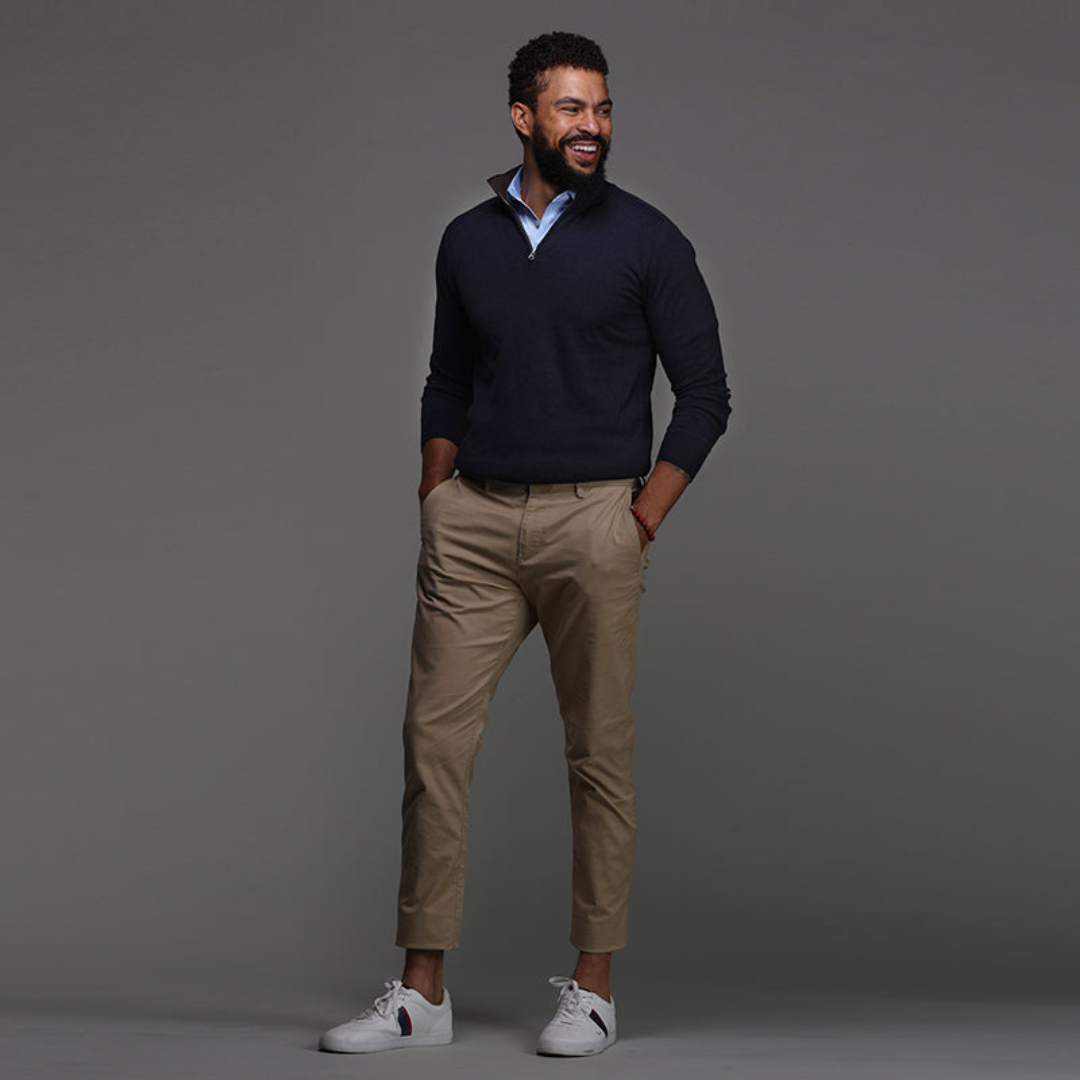 Camicia Azzurra Slim Fit Uomo Elegante