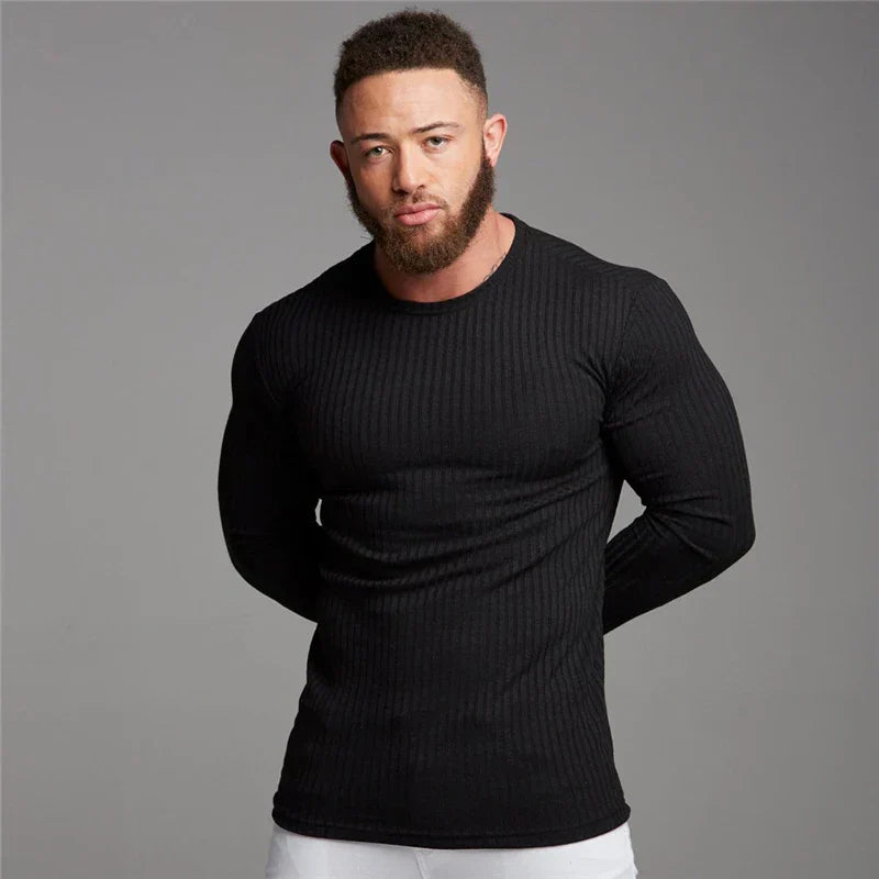 Felpa in cashmere uomo elegante
