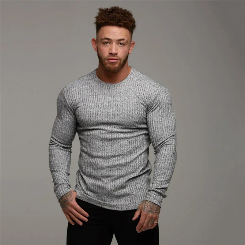 Felpa in cashmere uomo elegante