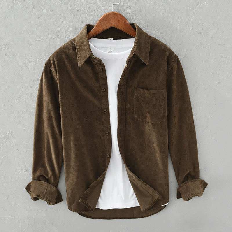Camicia Casual Stile Retro