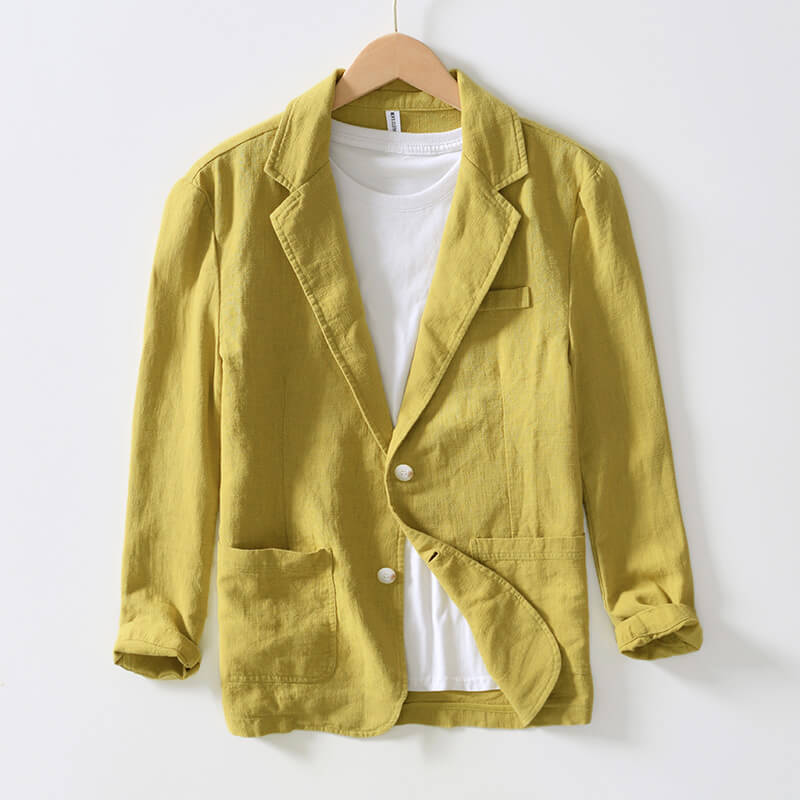 Blazer con Bottoni e Tasche