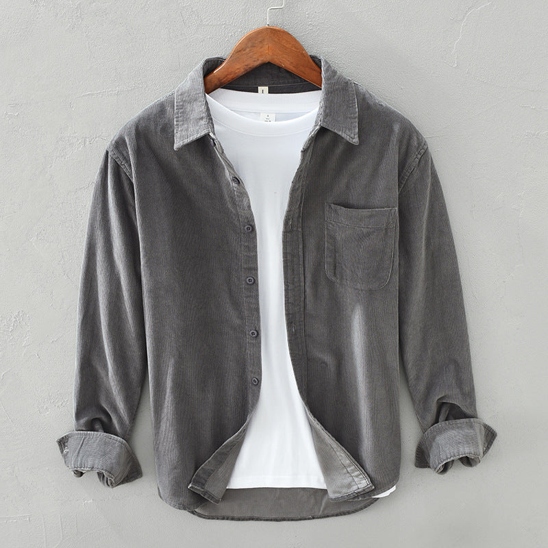 Camicia Casual Stile Retro