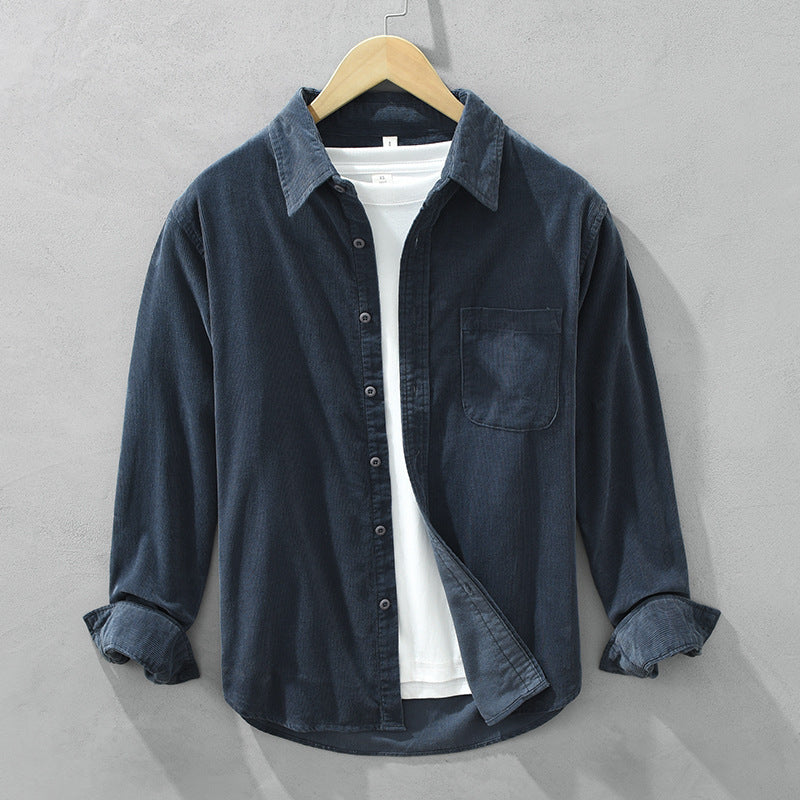 Camicia Casual Stile Retro