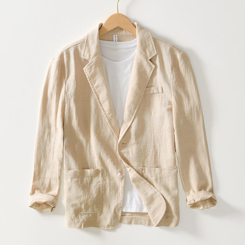 Blazer con Bottoni e Tasche
