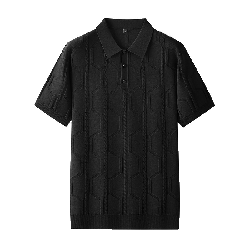 Polo Uomo a Maniche Corte Elegante