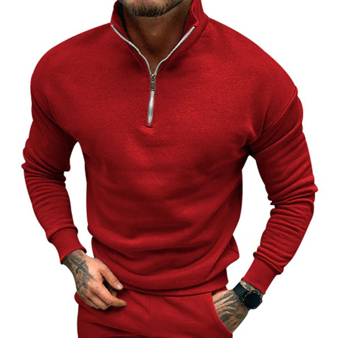 Maglione  a Mezzo Zip