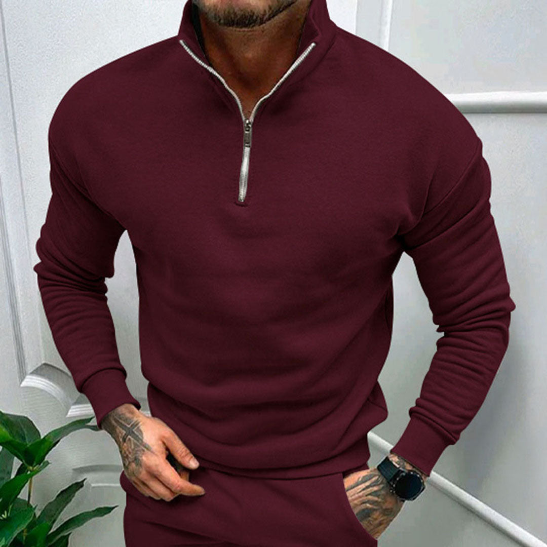Maglione  a Mezzo Zip