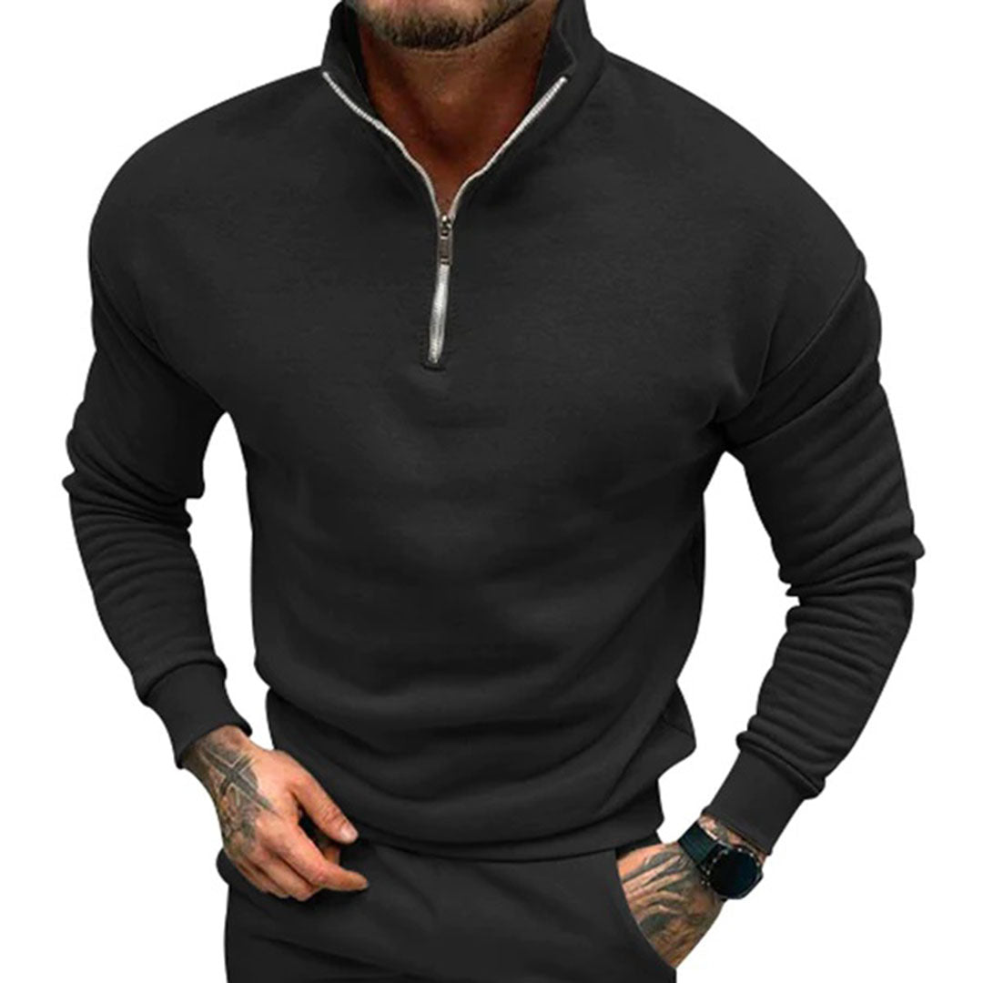 Maglione  a Mezzo Zip