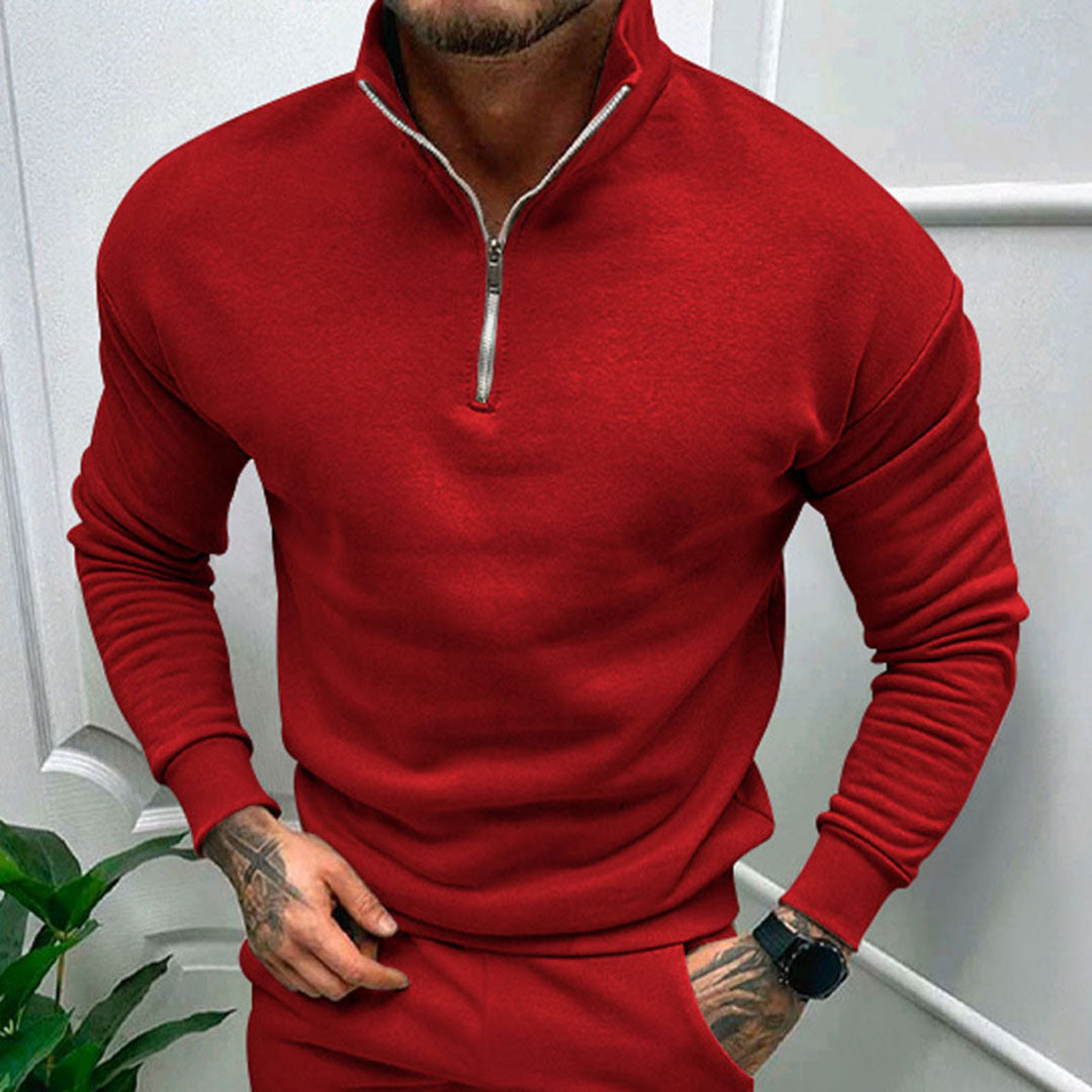 Maglione  a Mezzo Zip