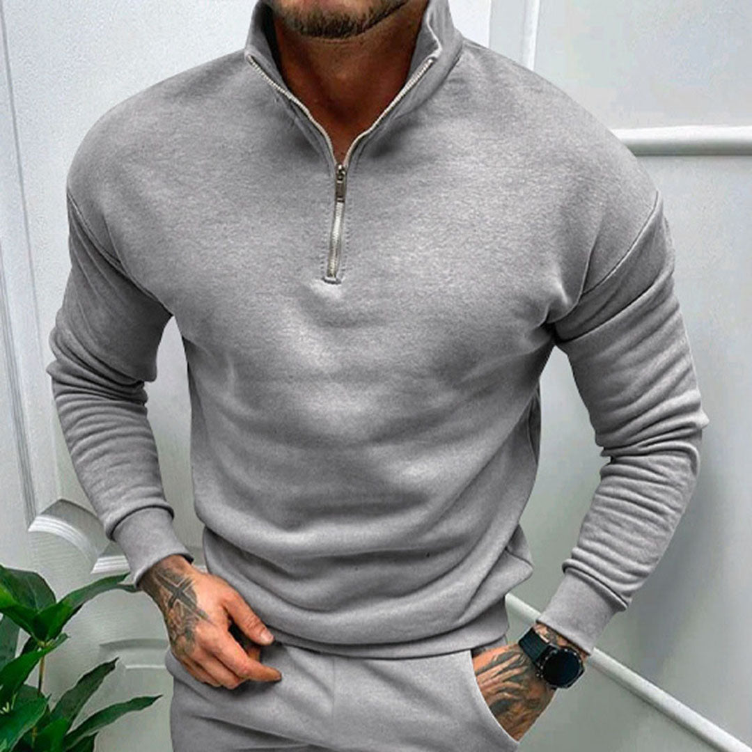 Maglione  a Mezzo Zip
