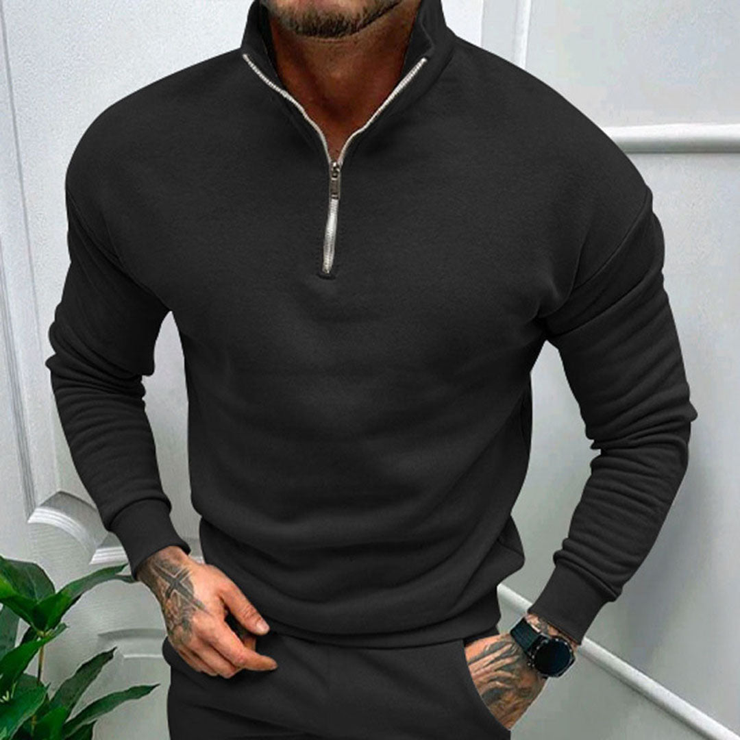 Maglione  a Mezzo Zip