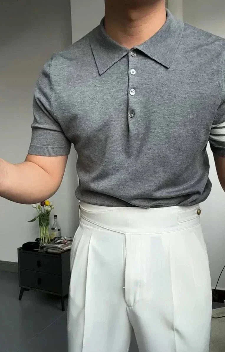 Polo Slim Fit Stile Casual Elegante