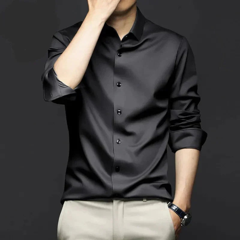 Camicia da Ufficio in Sete Morbida