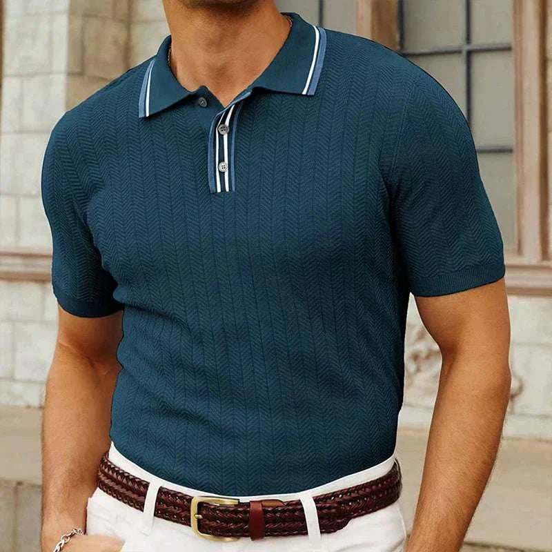 Polo Estivo Uomo in Maglia Confortevole