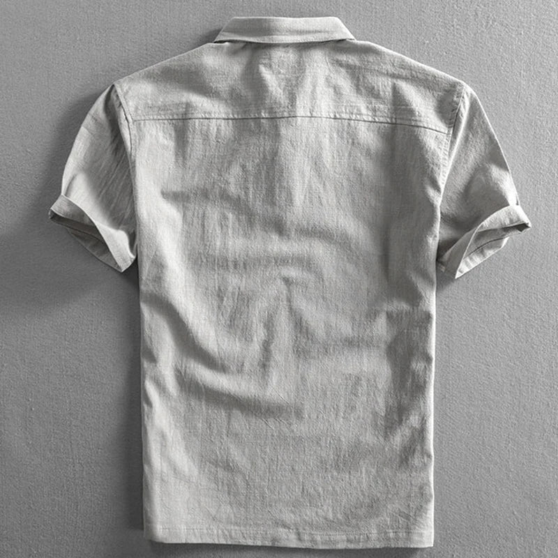 Polo Uomo Lusso in Lino