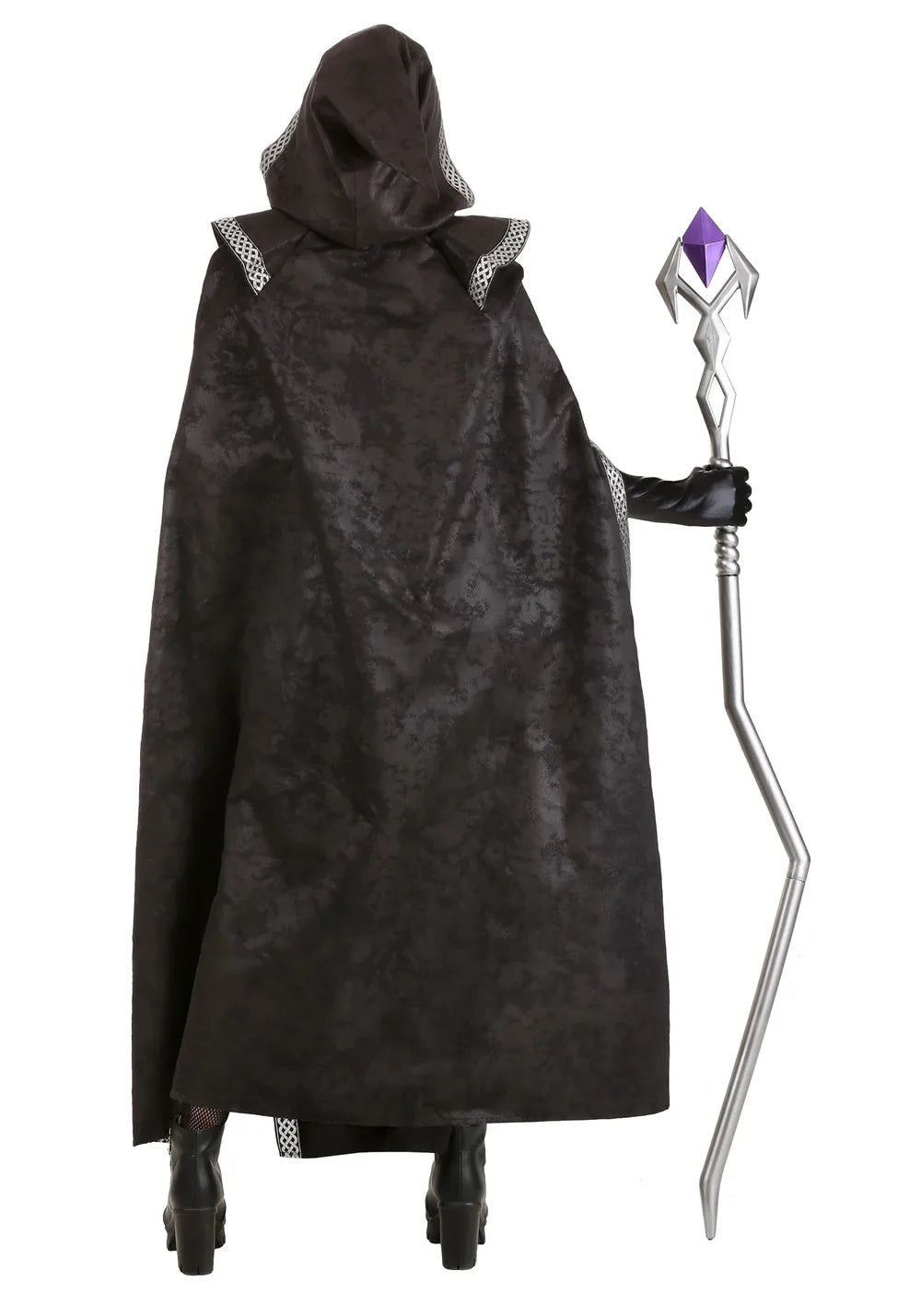 Abito costume da strega gotica scura di Halloween
