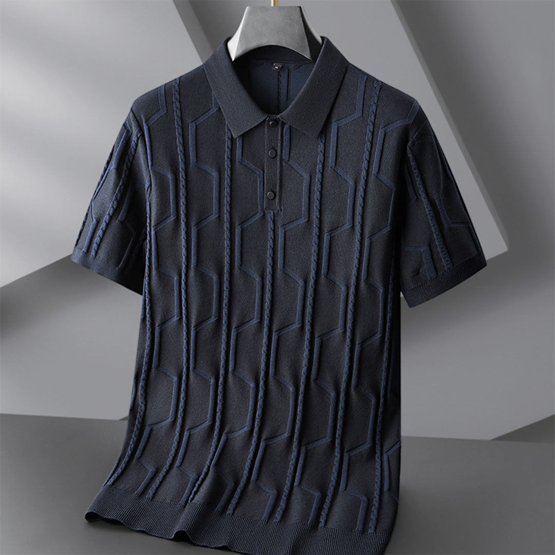 Polo Uomo a Maniche Corte Elegante