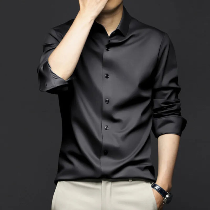 Camicia da Ufficio in Sete Morbida