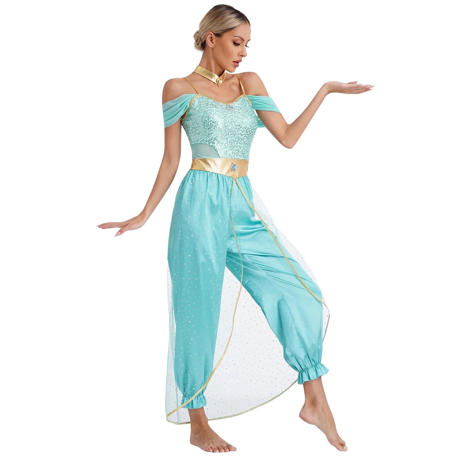 Costume da principessa delle Mille e una notte per Halloween