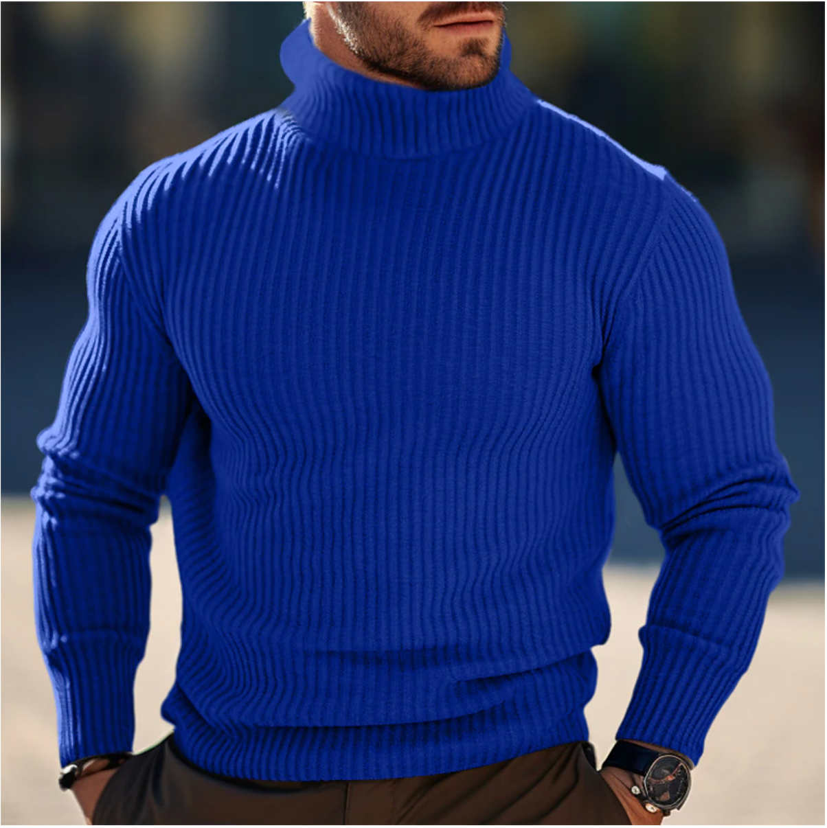 Maglione  con Collo Alto